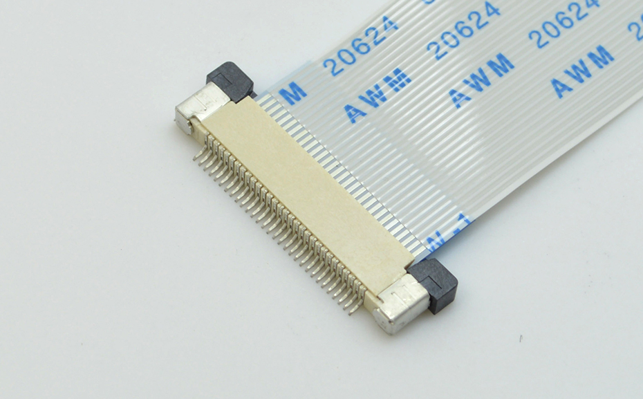 贴片fpc连接器-连接器fpc 24p-上接fpc连接器-宏利