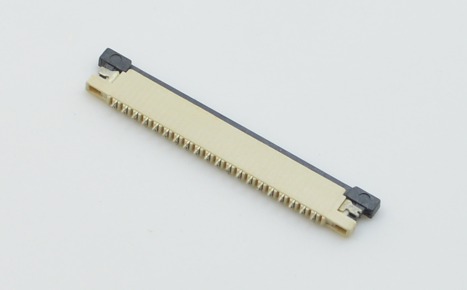 江苏ffc/fpc连接器-1.0 间距 fpc连接器fpc连接器 下接-宏利