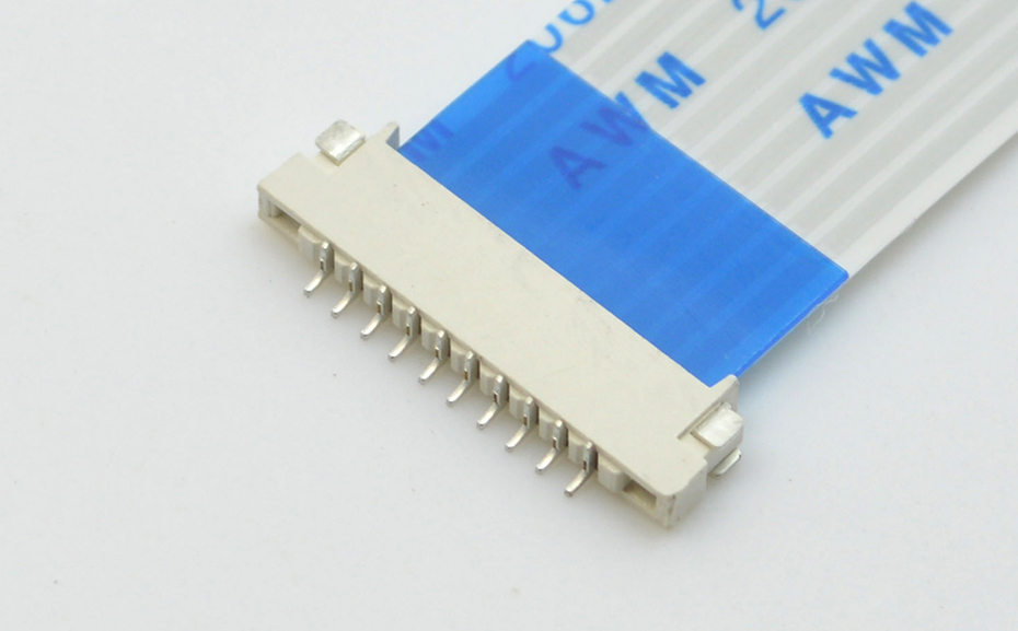 fpc连接器排线-fpc ffc连接器 1.0fpc连接器上下双接-宏利