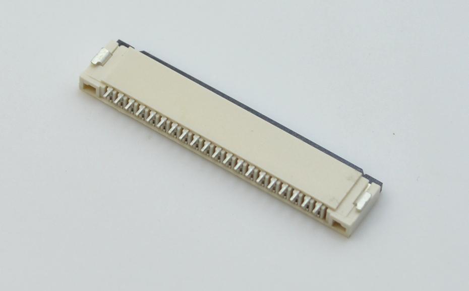 FPC/FFC连接器 0.5mm-20P/21/22/23/24P/25/26/28/30PIN 翻盖下接,宏利