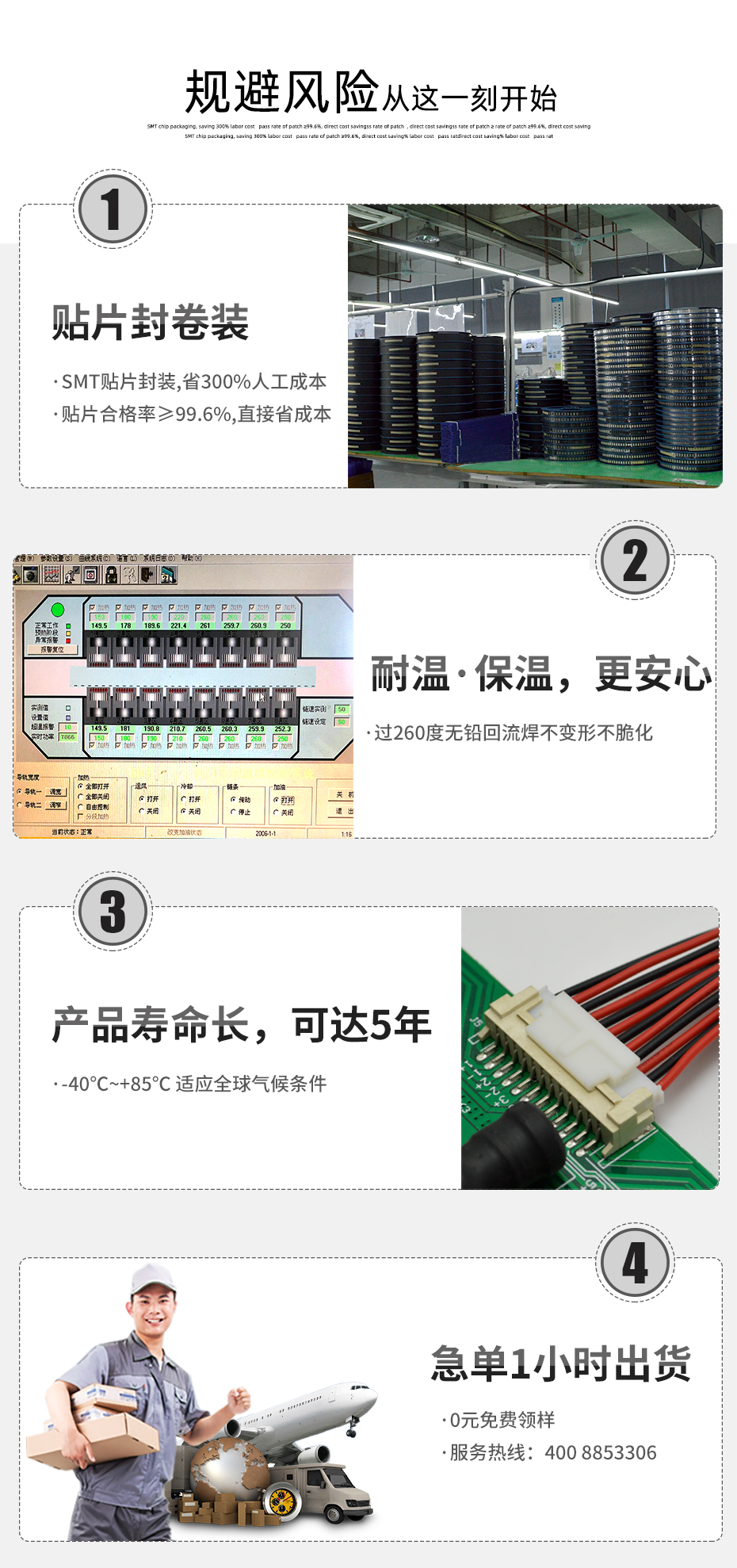 fpc连接器 22pin-fpc 连接器 1.25-tfpc软板贴片连接器-宏利