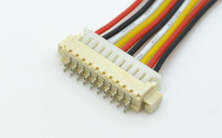 FFC/FPC连接器1.27/1.25间距13P卧式高品质接插件FFC1.25mm接插座,宏利