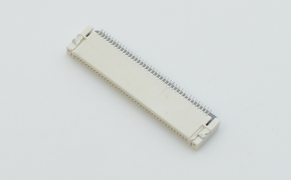 超薄fpc连接器-0.5mm fpc 连接器后锁fpc连接器-宏利