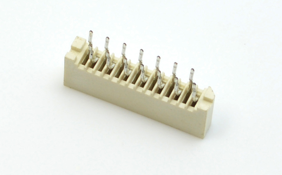 fpc连接器pcb封装-fpc ffc连接器 1.0fpc连接器 直插-宏利