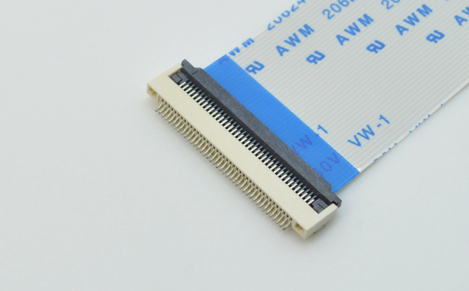 fpc软板连接器-fpc连接器 0.5mm翻盖fpc连接器-宏利