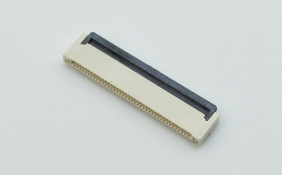 车载fpc连接器-0.5mm fpc连接器后锁 fpc连接器-宏利
