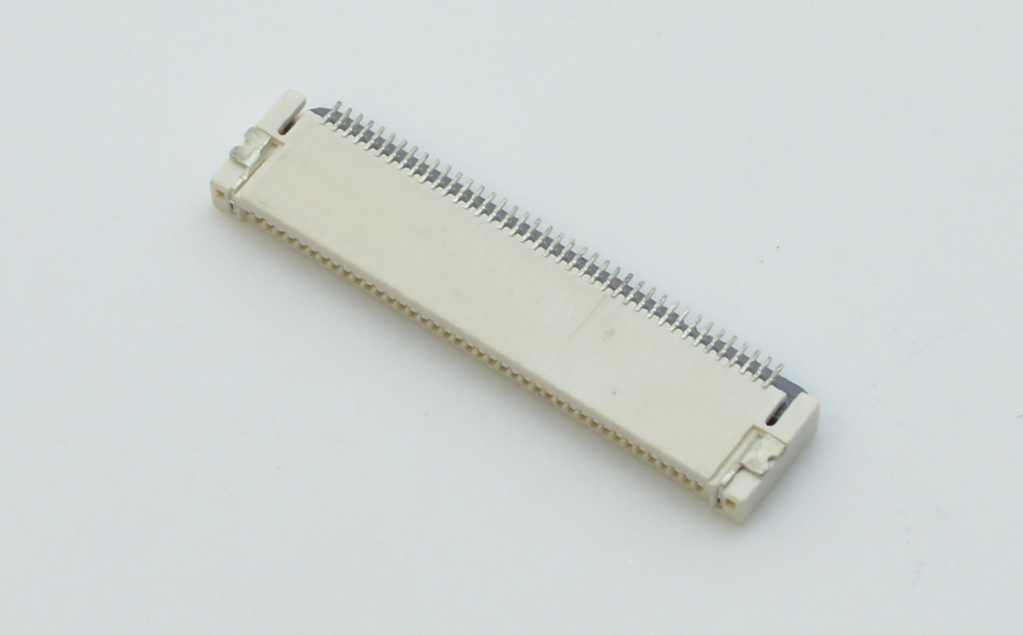 车载fpc连接器-0.5mm fpc连接器后锁 fpc连接器-宏利