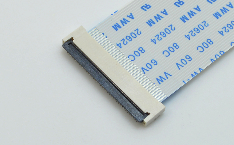 车载fpc连接器-0.5mm fpc连接器后锁 fpc连接器-宏利