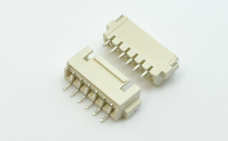 XH2.54 2-12P卧式贴片SMT型连接器卧式连接器环保耐高温插座 阻燃,宏利